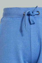 تنزيل الصورة على معرض الصور، Redtag-Blue-Pull-On-Active-Short-Active-Shorts-Senior-Boys-9 to 14 Years