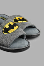 Load image into Gallery viewer, Redtag-Grey-Batman-Character-Slipper-Colour:Grey,-Filter:Men's-Footwear,-Men-Slippers,-New-In,-New-In-Men-FOO,-Non-Sale,-S22A,-Section:Men-Men's-