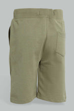 تنزيل الصورة على معرض الصور، Redtag-Olive-Elasticated-Short-Active-Shorts-Boys-2 to 8 Years