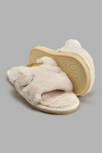 تنزيل الصورة على معرض الصور، Redtag-Taupe-Crown-Slipper-Slippers-Women's-