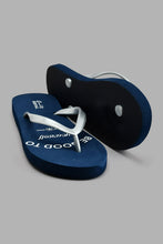 تنزيل الصورة على معرض الصور، Redtag-Silver-Flip-Flop-With-Navy-Slogan-Sock-Colour:Silver,-Filter:Women's-Footwear,-New-In,-New-In-Women-FOO,-Non-Sale,-S22A,-Section:Women,-Women-Flip-Flops-Women's-