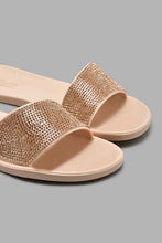 Load image into Gallery viewer, Redtag-Pink-Diamante-Trim-Jelly-Mule-Colour:pink,-Filter:Women's-Footwear,-New-In,-New-In-Women-FOO,-Non-Sale,-S22A,-Section:Women,-Women-Flip-Flops-Women's-