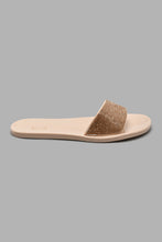 Load image into Gallery viewer, Redtag-Pink-Diamante-Trim-Jelly-Mule-Colour:pink,-Filter:Women's-Footwear,-New-In,-New-In-Women-FOO,-Non-Sale,-S22A,-Section:Women,-Women-Flip-Flops-Women's-