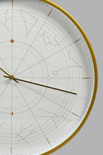 Load image into Gallery viewer, Redtag-Gold-Decorative-Frame-Wall-Clock-Colour:Gold,-Filter:Home-Decor,-HMW-HOM-Wall-Clock,-New-In,-New-In-HMW-HOM,-Non-Sale,-S22A,-Section:Homewares-Home-Decor-