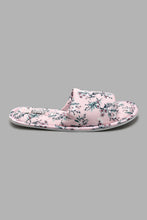 تنزيل الصورة على معرض الصور، Redtag-Pink-Floral-Satin-Print-Colour:pink,-Filter:Women's-Footwear,-New-In,-New-In-Women-FOO,-Non-Sale,-S22A,-Section:Women,-Women-Slippers-Women's-