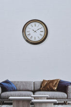 Load image into Gallery viewer, Redtag-Black-Modern-Roman-Wall-Clock-Wall-Clock-Home-Decor-