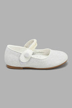 Load image into Gallery viewer, Redtag-White-Glitter-Ballerina-Ballerinas-Infant-Girls-1 to 3 Years