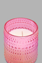 Load image into Gallery viewer, Redtag-Marrakesh-Embossed-Glass-Jar-Candle-Candles-Home-Decor-