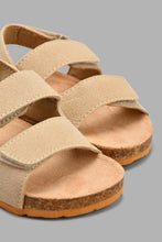 Load image into Gallery viewer, Redtag-Beige-Cork-Sandal-Cork-Infant-Boys-1 to 3 Years