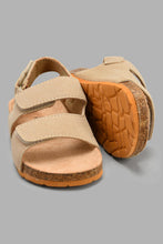 Load image into Gallery viewer, Redtag-Beige-Cork-Sandal-Cork-Infant-Boys-1 to 3 Years