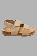 Load image into Gallery viewer, Redtag-Beige-Cork-Sandal-Cork-Infant-Boys-1 to 3 Years