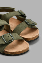 Load image into Gallery viewer, Redtag-Taupe-Cork-Sandal-Sandals-Infant-Boys-1 to 3 Years