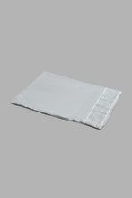 تنزيل الصورة على معرض الصور، Redtag-Grey-2-Pieces-Duvet-Cover-Set-With-Lace-(Single-Size)-Duvet-Covers-Home-Bedroom-