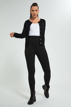 تنزيل الصورة على معرض الصور، Redtag-Black-Cardigan-With-Gold-Buttons-Celebrity-Pullovers,-Colour:Black,-Filter:Women's-Clothing,-New-In,-New-In-LDC,-Non-Sale,-S22A,-Section:Women,-TBL-Women's-