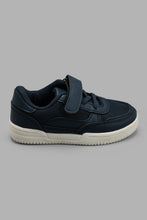 تنزيل الصورة على معرض الصور، Redtag-Navy-Velcro-Strap-Sneaker-Sneakers-Infant-Boys-1 to 3 Years