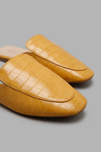تنزيل الصورة على معرض الصور، Redtag-Mustard-Croc-Effect-Mule-Character,-Colour:Mustard,-Filter:Women's-Footwear,-New-In,-New-In-Women-FOO,-Non-Sale,-S22A,-Women-Casual-Shoes-Women's-