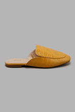 تنزيل الصورة على معرض الصور، Redtag-Mustard-Croc-Effect-Mule-Character,-Colour:Mustard,-Filter:Women's-Footwear,-New-In,-New-In-Women-FOO,-Non-Sale,-S22A,-Women-Casual-Shoes-Women's-