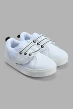 Load image into Gallery viewer, Redtag-White-Slip-On-Sneaker-Sneakers-Infant-Boys-1 to 3 Years