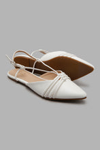 Load image into Gallery viewer, Redtag-Ivory-Strappy-Mary-Jane-Colour:Ivory,-Filter:Women's-Footwear,-New-In,-New-In-Women-FOO,-Non-Sale,-S22A,-Section:Women,-Women-Casual-Shoes-Women's-