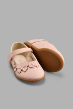 Load image into Gallery viewer, Redtag-Pale-Pink-Butterfly-Trim-Ballerina-Colour:Pink,-Filter:Girls-Footwear-(1-to-3-Yrs),-ING-Casual-Shoes,-New-In,-New-In-ING-FOO,-Non-Sale,-S22A,-Section:Kidswear-Infant-Girls-1 to 3 Years
