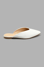 تنزيل الصورة على معرض الصور، Redtag-White-Closed-Toe-Woven-Mule-Colour:White,-Filter:Women's-Footwear,-New-In,-New-In-Women-FOO,-Non-Sale,-S22A,-Section:Women,-Women-Casual-Shoes-Women's-