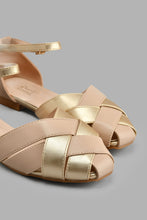 Load image into Gallery viewer, Redtag-Taupe-Strappy-Mary-Jane-Colour:Taupe,-Filter:Women's-Footwear,-New-In,-New-In-Women-FOO,-Non-Sale,-S22A,-Section:Women,-Women-Casual-Shoes-Women's-