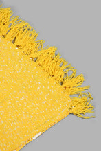 تنزيل الصورة على معرض الصور، Redtag-Yellow/White-Texture-Throw-Throws-Home-Bedroom-