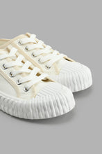 Load image into Gallery viewer, Redtag-White-Slip-On-Leisure-Sneaker-Colour:White,-Filter:Women's-Footwear,-New-In,-New-In-Women-FOO,-Non-Sale,-S22A,-Section:Women,-Women-Trainers-Women's-