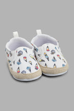 Load image into Gallery viewer, Redtag-Cream-Pram-Shoe-Pumps-Baby-0 to 18 Months