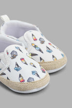 Load image into Gallery viewer, Redtag-Cream-Pram-Shoe-Pumps-Baby-0 to 18 Months