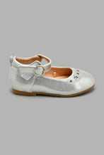 تنزيل الصورة على معرض الصور، Redtag-Silver-Star-Laser-Cut-Ballerina-Colour:silver,-Filter:Girls-Footwear-(1-to-3-Yrs),-ING-Casual-Shoes,-New-In,-New-In-ING-FOO,-Non-Sale,-S22A,-Section:Kidswear-Infant-Girls-1 to 3 Years