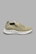 Load image into Gallery viewer, Redtag-Taupe-Fly-Knit-Sneaker-Colour:Taupe,-Filter:Women's-Footwear,-New-In,-New-In-Women-FOO,-Non-Sale,-S22A,-Section:Women,-Women-Trainers-Women's-