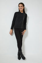 Load image into Gallery viewer, Redtag-Knitted-Biker-Jacket-Jackets-Senior-Girls-9 to 14 Years
