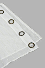 Load image into Gallery viewer, Redtag-Ivory-1-Piece-Stripes-Sheer-Curtain-Curtains-Home-Bedroom-