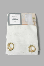 Load image into Gallery viewer, Redtag-White-1-Piece-Sequin-Sheer-Curtain-Curtains-Home-Bedroom-