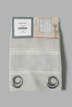 Load image into Gallery viewer, Redtag-Beige-1-Piece-Shiny-Glitter-Sheer-Curtain-Curtains-Home-Bedroom-