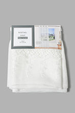 Load image into Gallery viewer, Redtag-White-1-Piece-Floral-Lace-Sheer-Curtain-Curtains-Home-Bedroom-