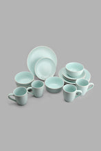 Load image into Gallery viewer, Redtag-Mint-Glazed-Dinner-Set-(16-Piece)-Colour:Mint,-Filter:Home-Dining,-HMW-DIN-Dinner-Sets,-New-In,-New-In-HMW-DIN,-Non-Sale,-S22A,-Section:Homewares-Home-Dining-