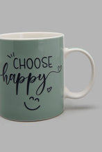 Load image into Gallery viewer, Redtag-Teal-Choose-Happy-Mug-Mugs-Home-Dining-