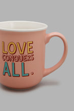 Load image into Gallery viewer, Redtag-Peach-Love-Conquers-All-Mug-Mugs-Home-Dining-