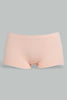 Redtag-Pink/Sage/Ivory-Plain-Boyleg-Brief-(3-Pack)-Briefs-Boyleg-Women's-