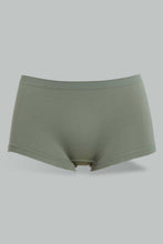 Load image into Gallery viewer, Redtag-Pink/Sage/Ivory-Plain-Boyleg-Brief-(3-Pack)-Briefs-Boyleg-Women's-