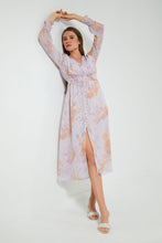 Load image into Gallery viewer, Redtag-Floral-Print-Wrap-Midi-Dress-Dresses-Women's-