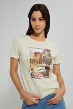 تنزيل الصورة على معرض الصور، Redtag-Grey-Photographic-Print-T-Shirt-Active-Tees-Women's-