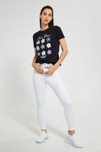 تنزيل الصورة على معرض الصور، Redtag-Pink-Graphic-Print-T-Shirt-Active-Tees-Women's-