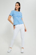 تنزيل الصورة على معرض الصور، Redtag-Grey-Graphic-Print-T-Shirt-Active-Tees-Women's-