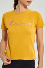 تنزيل الصورة على معرض الصور، Redtag-Green-Graphic-Print-T-Shirt-Active-Tees-Women's-