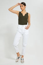 Load image into Gallery viewer, Redtag-White-Baggy-Fit-Jean-Jeans-Baggy-Fit-Women's-