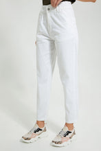 Load image into Gallery viewer, Redtag-White-Baggy-Fit-Jean-Jeans-Baggy-Fit-Women's-