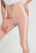 Load image into Gallery viewer, Redtag-Black-Basic-Jogger-With-Side-Applique-Joggers-Women's-
